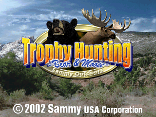 Trophy Hunting - Bear & Moose V1.0 Title Screen